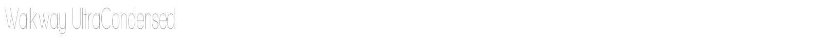 Walkway font preview